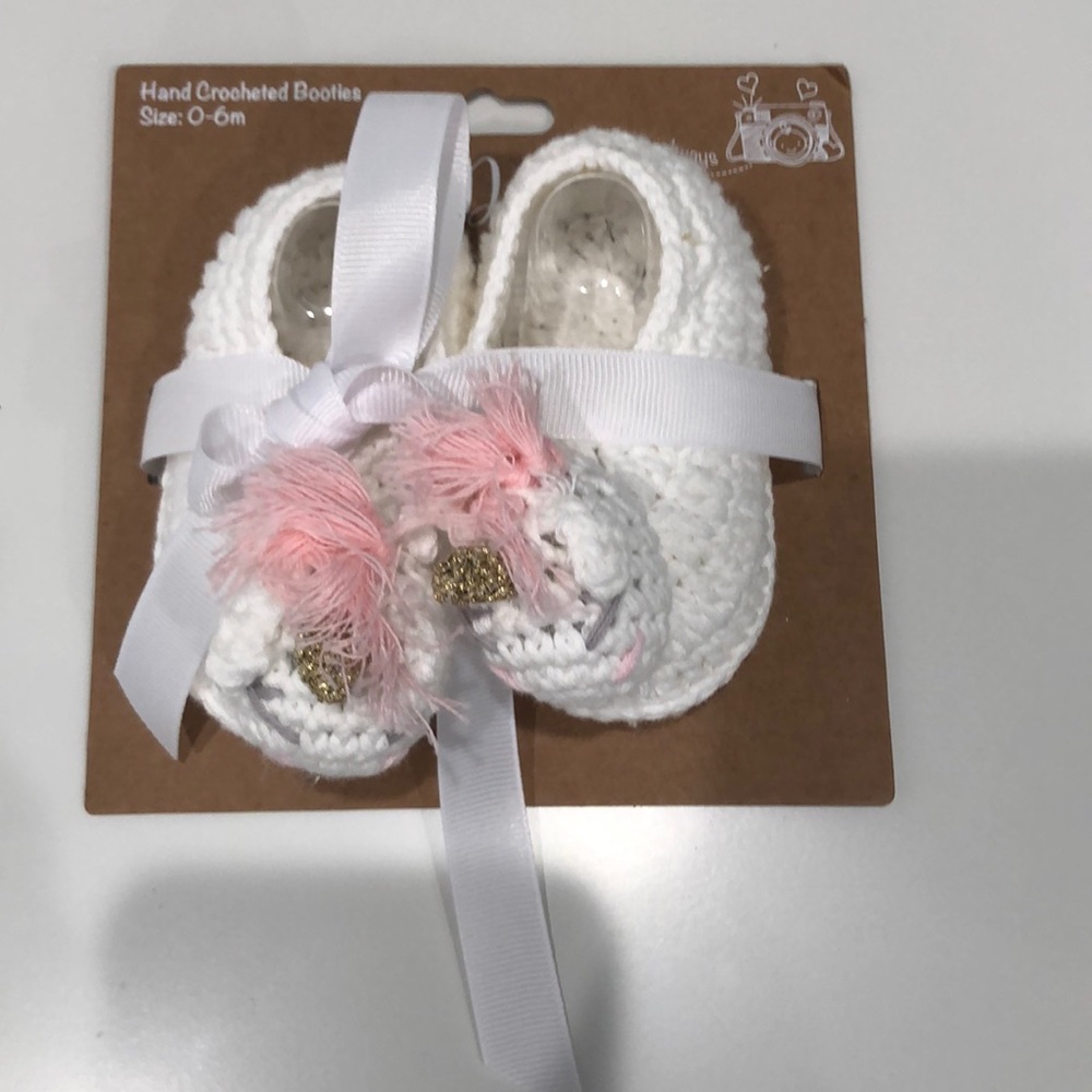 So Dorable Hand Crocheted Unicorn Booties